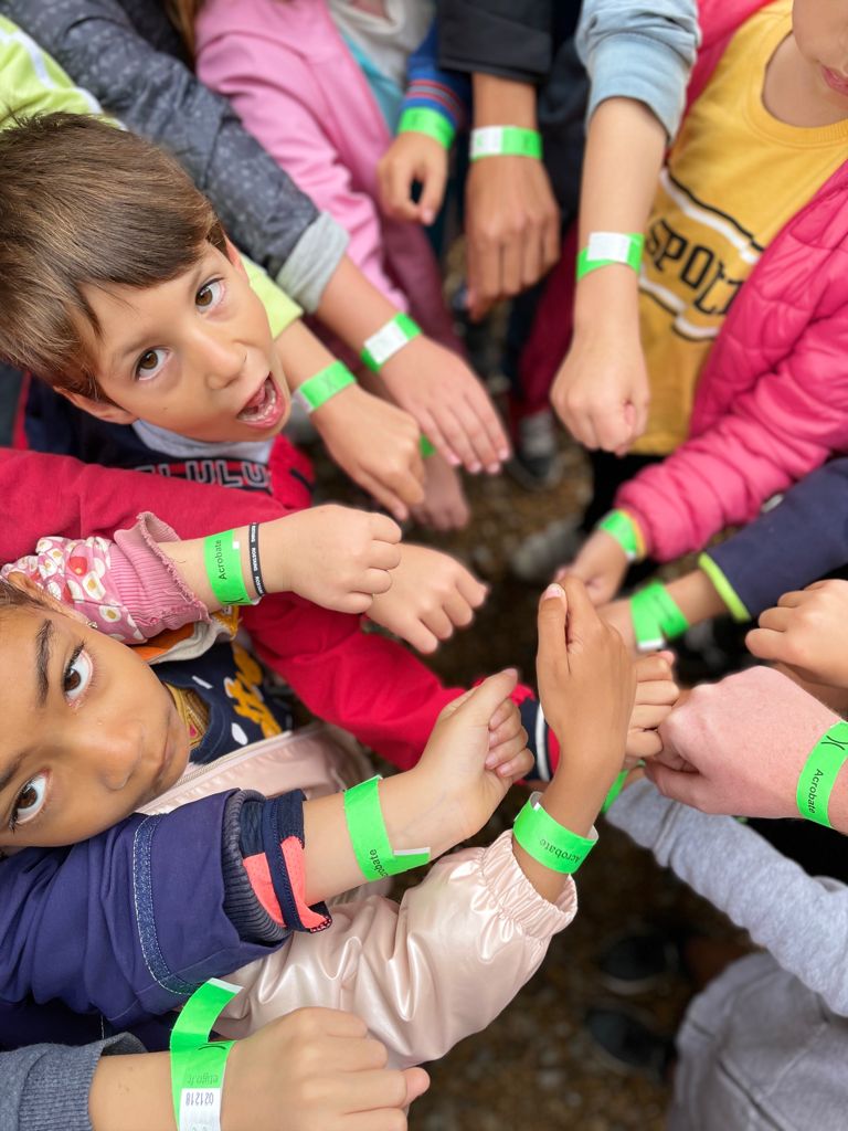 Fête d'anniversaire enfant dans le parc de loisirs Ludana